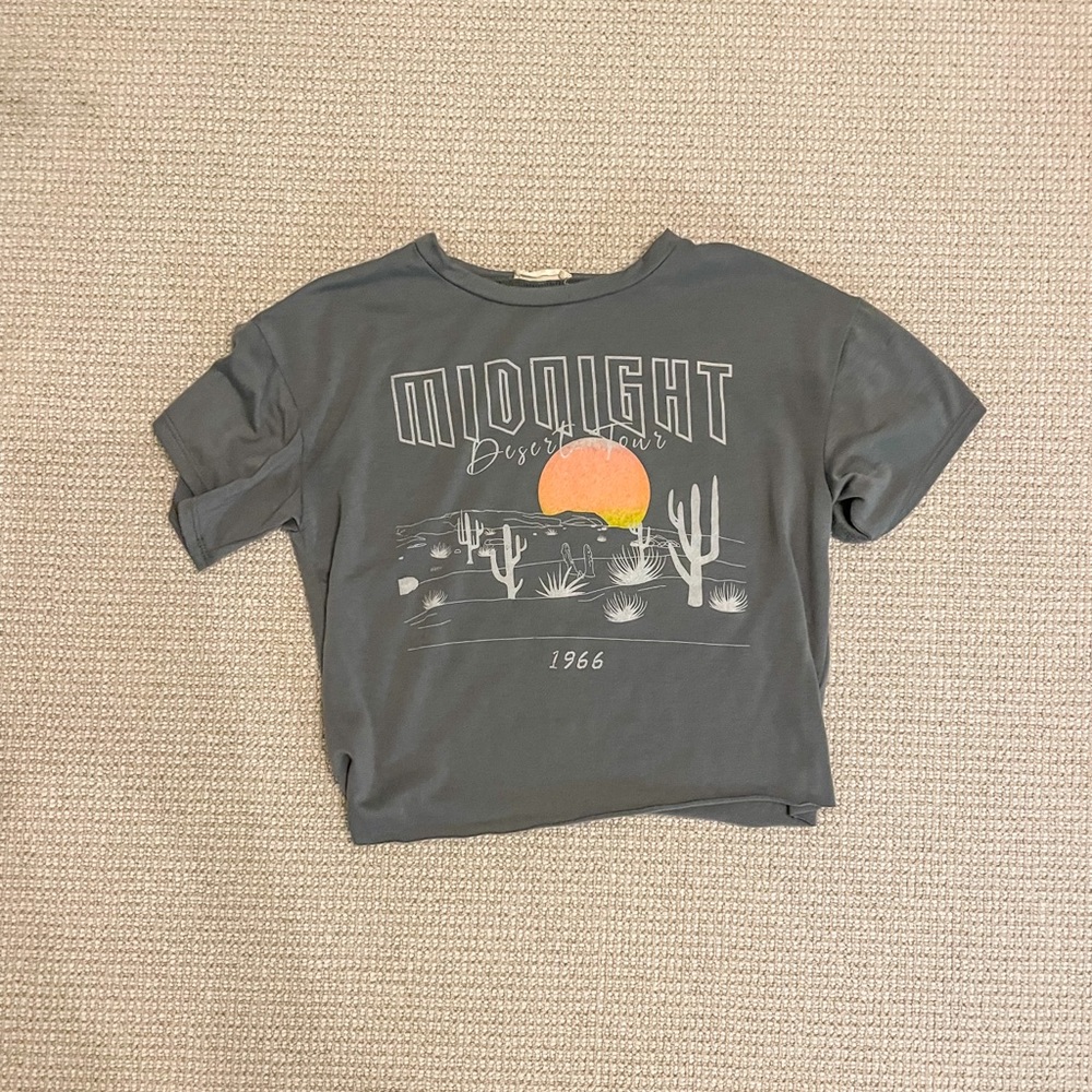 Altar’d State Midnight Desert Tour Crop Tee